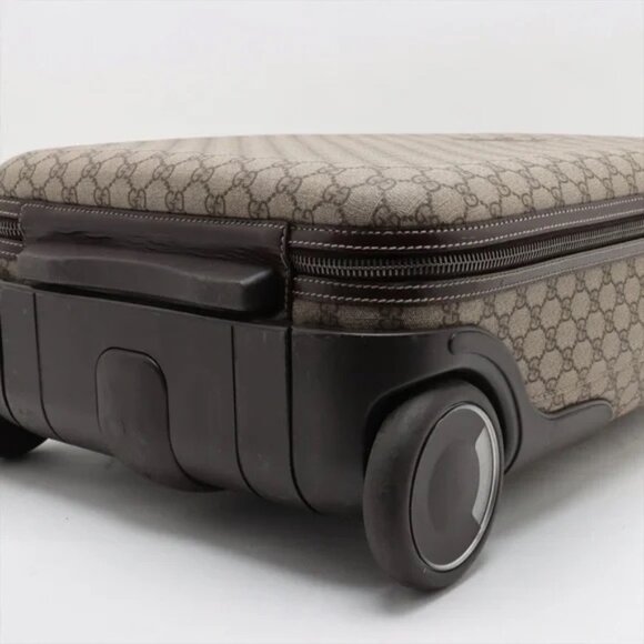 Gucci Tom Ford Canvas Y2K GG Leather Carry On Compliant Suitcase - Picture 13 of 13